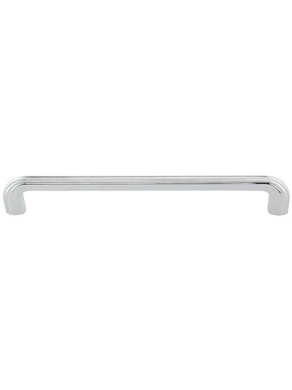 Victoria Falls Cabinet Pull - 8 inch Center-to-Center in Polished Chrome.